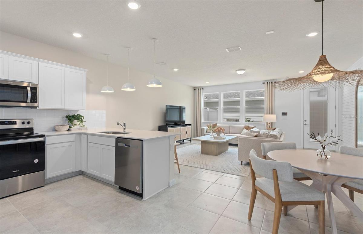 Model Home Design Only. Pictures and furnishings are for illustrative purposes only. Elevations, colors and options may vary. Furniture is for model h