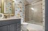 Ground level full bathroom