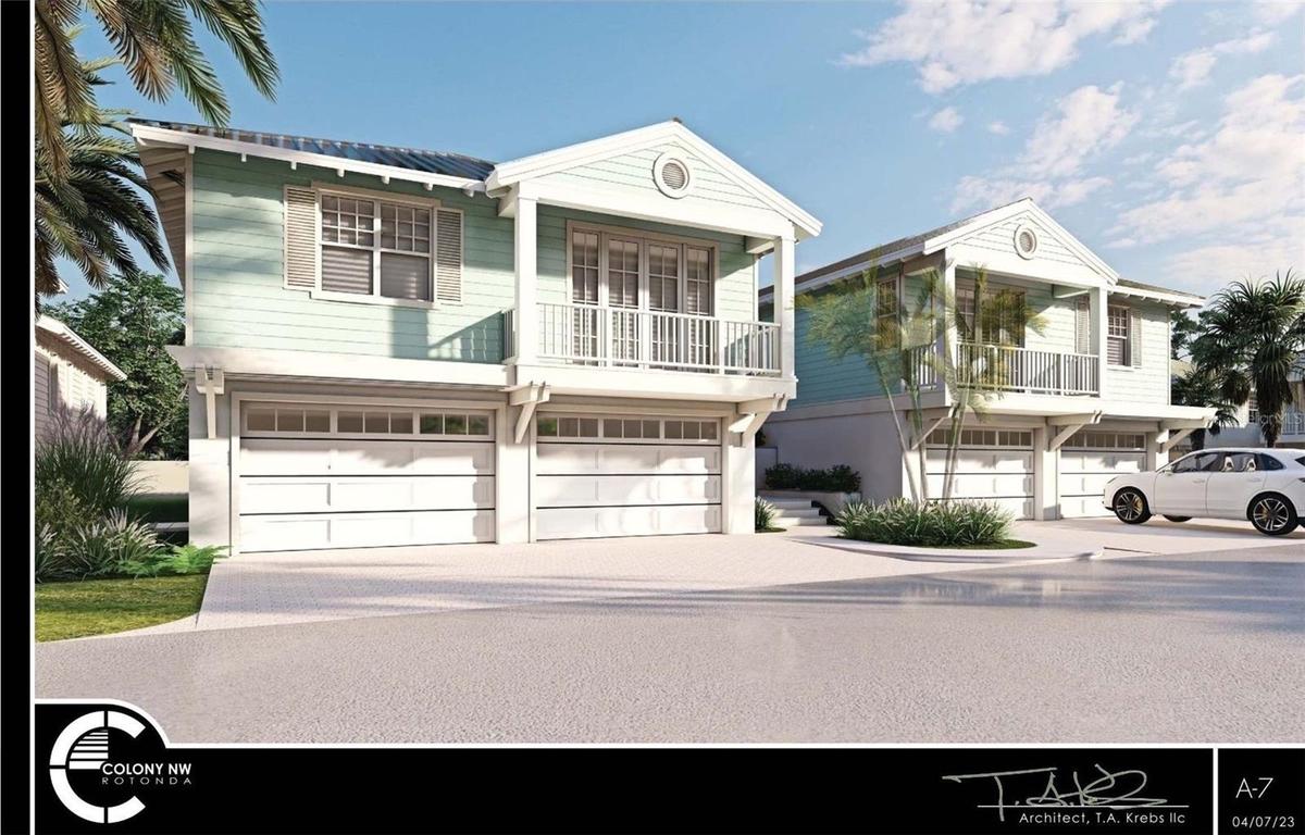 Rendition of site build proposal, Community of Villas