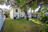 Large back yard for tenant use.
