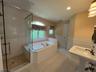 master bath with closet