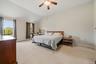 Spacious master suite.