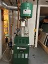 Williamson Made by Marley Wyain Thermo-flo, 1 zone, hydroponic heating system, runs on hot water feeds the radiators cycles hot water throughout the h