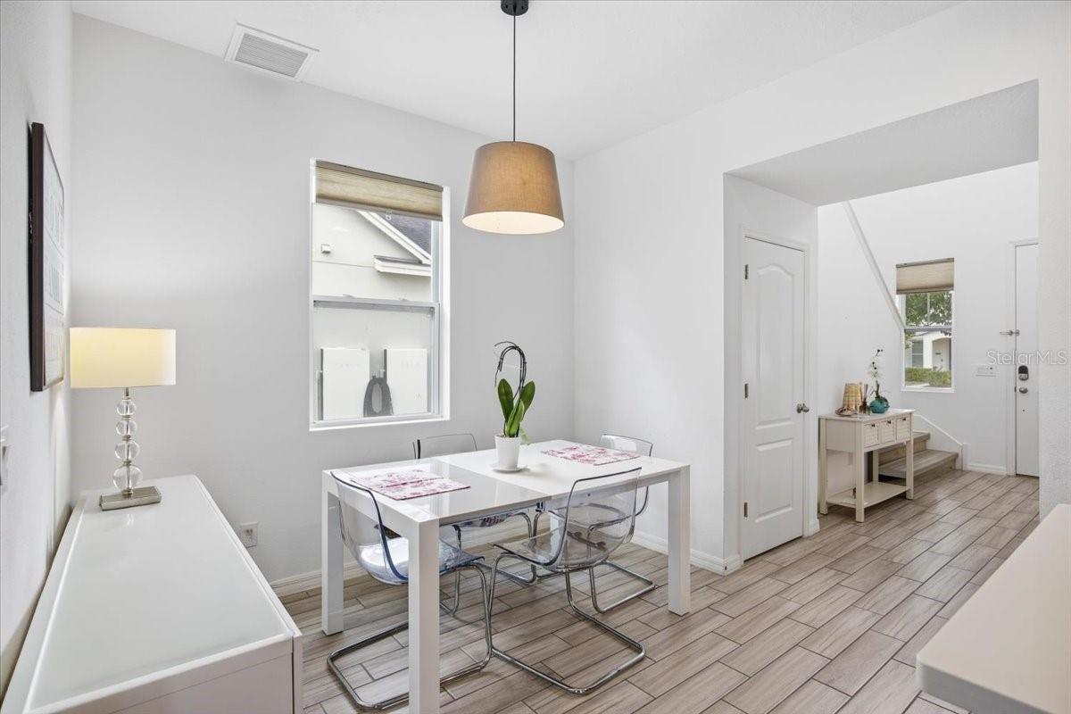 Casual dining area
