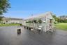 One of the hydroponic greenhouses