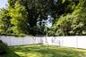 Fenced backyard