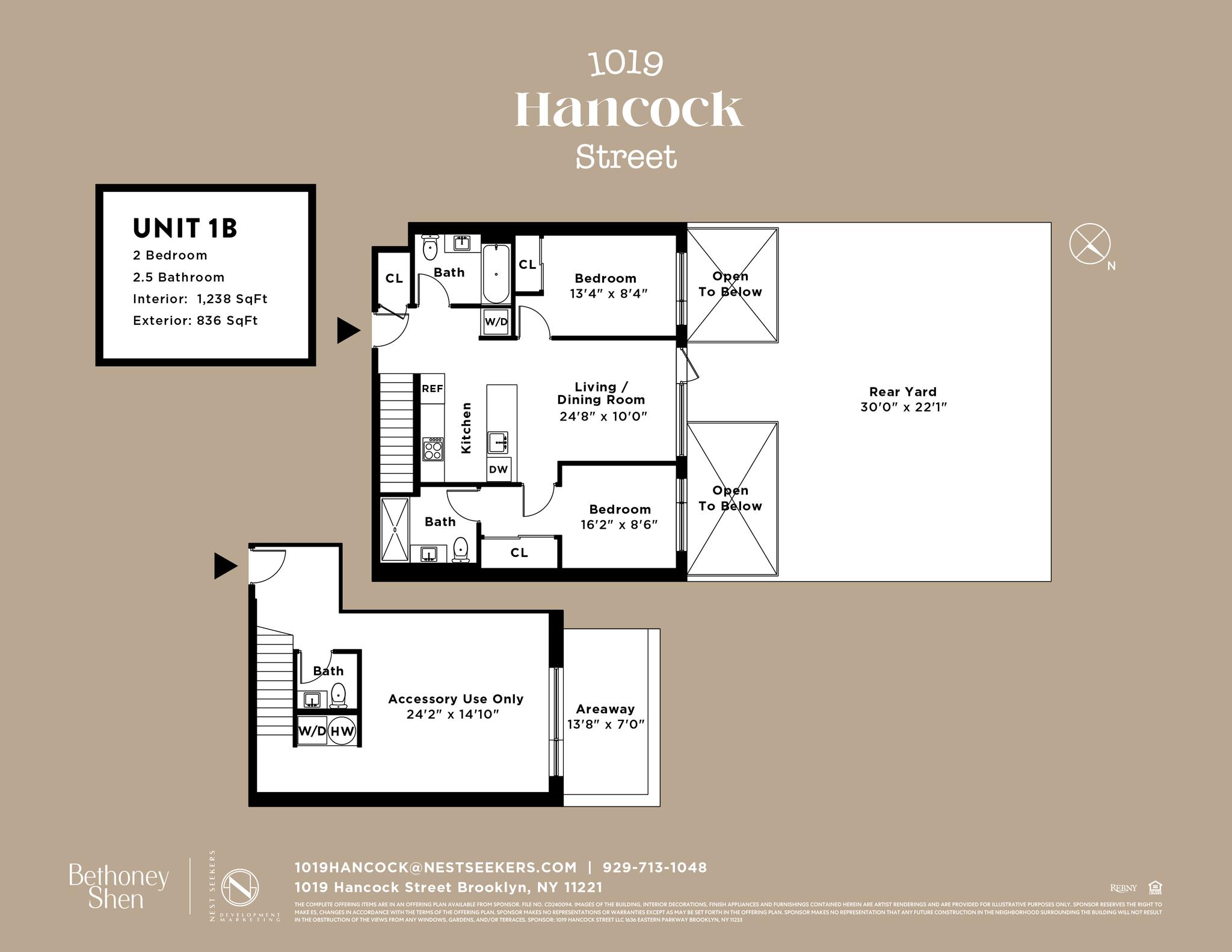 1019 Hancock Street 1-B Bushwick Brooklyn NY 11221