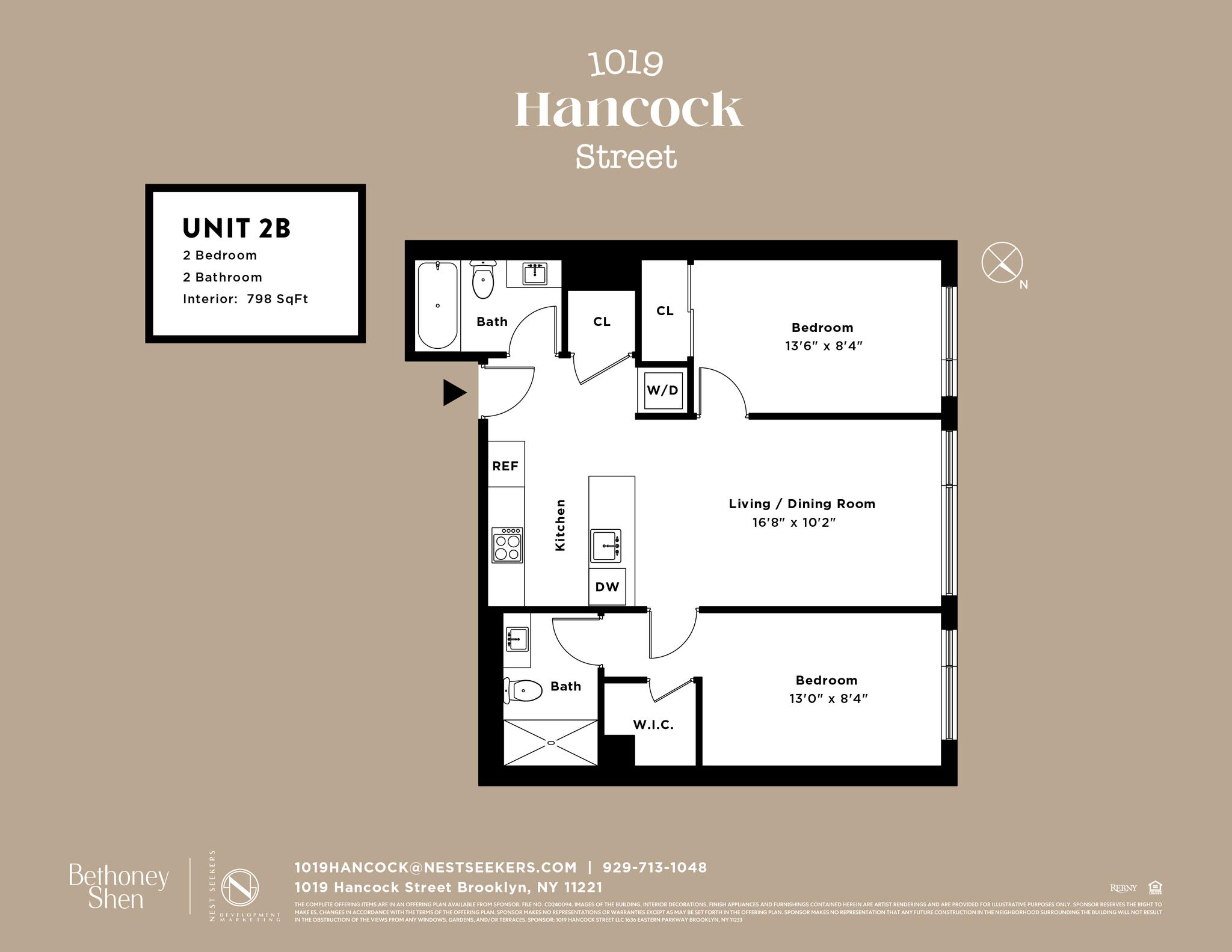 1019 Hancock Street 2-B Bushwick Brooklyn NY 11221