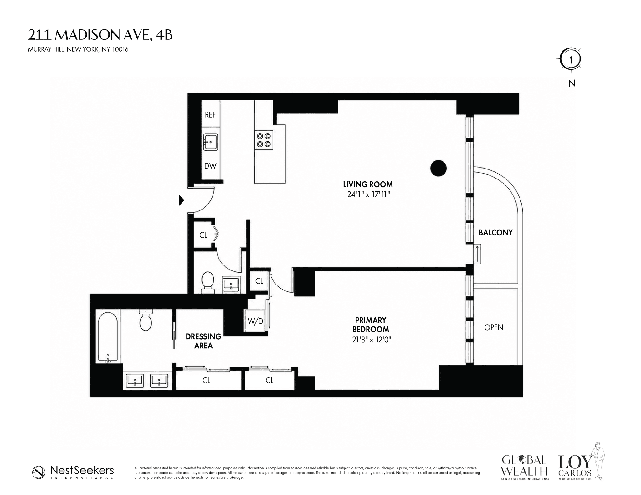 211 Madison Avenue 4-B Murray Hill New York NY 10016