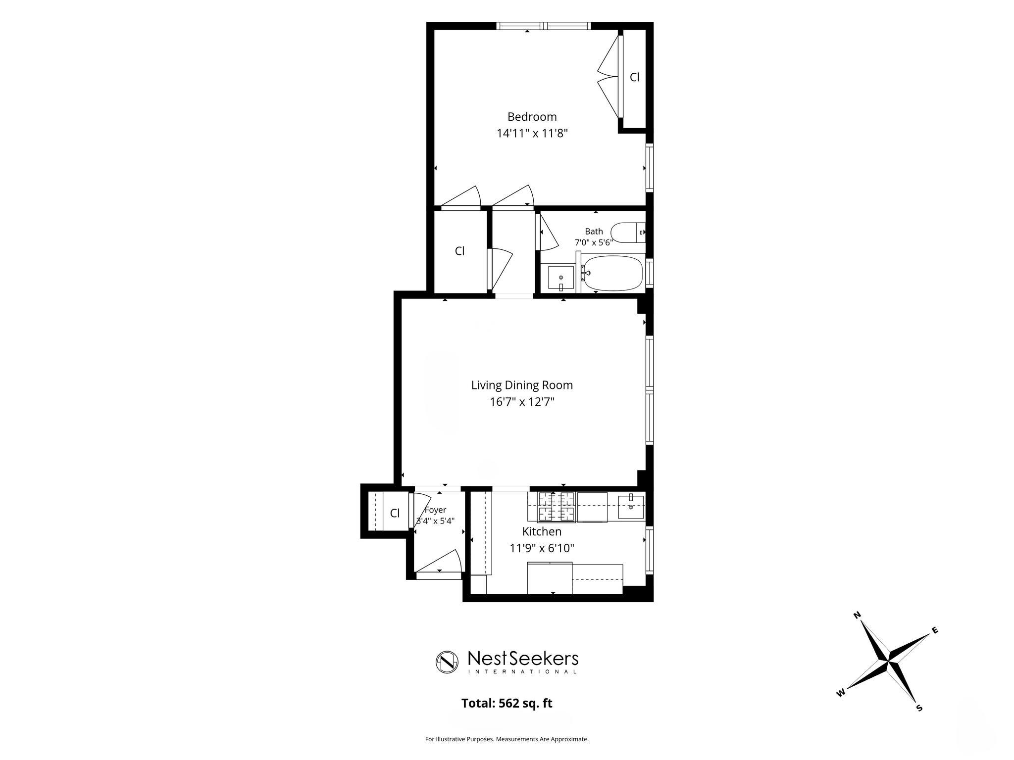 345 West 55th Street 7-C Clinton New York NY 10019