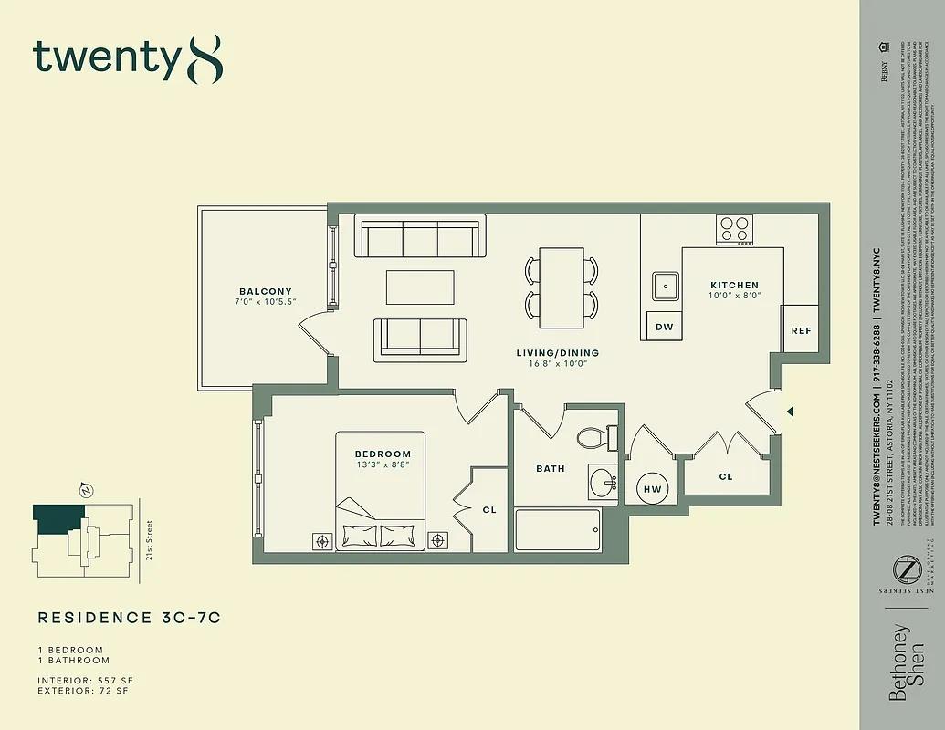 28-08 21st Street 3-C Astoria Queens NY 11102