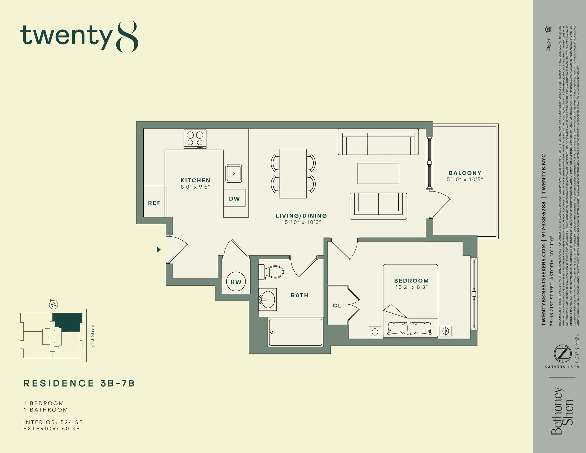 28-08 21st Street 5-B Astoria Queens NY 11102