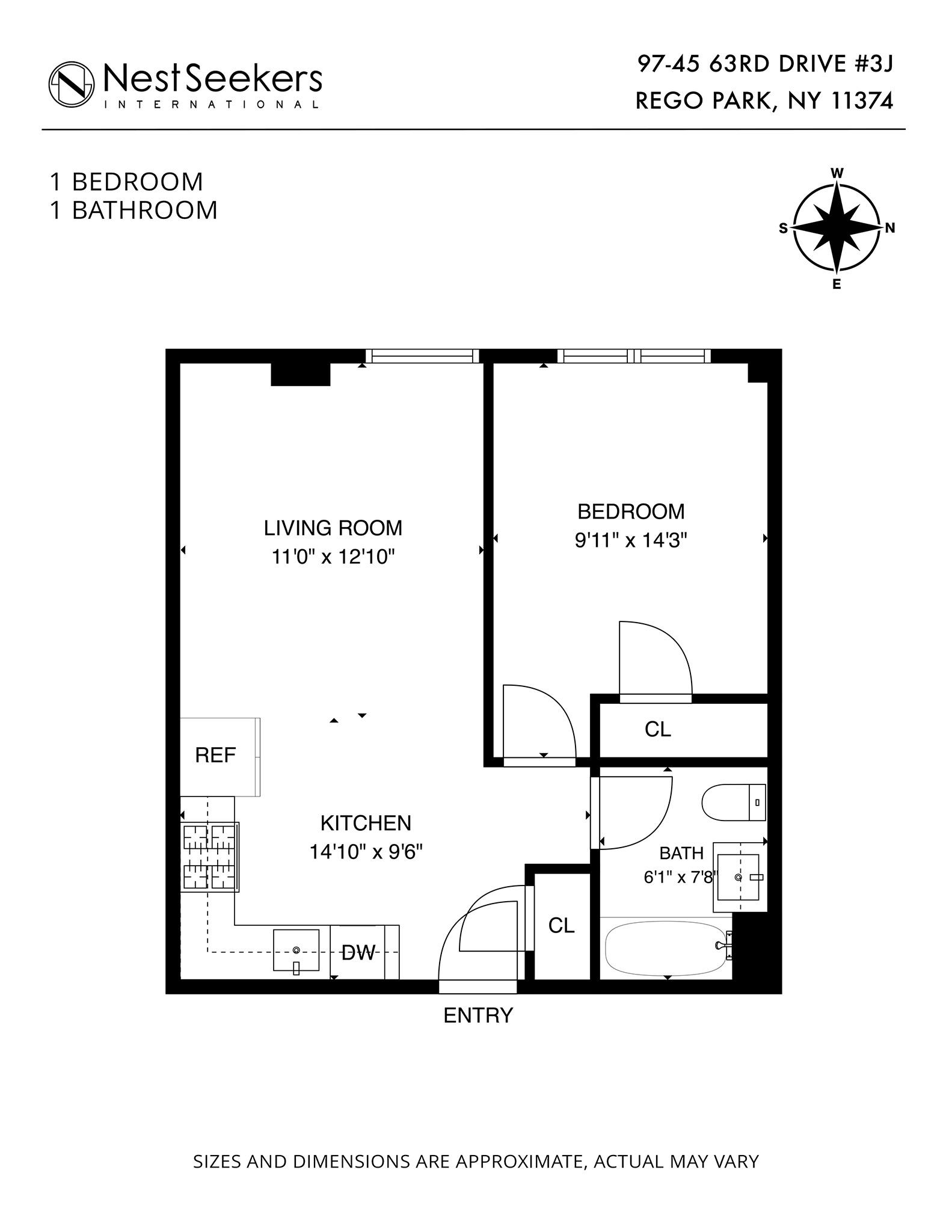 97-45 63rd Drive 3-J Rego Park Queens NY 11374