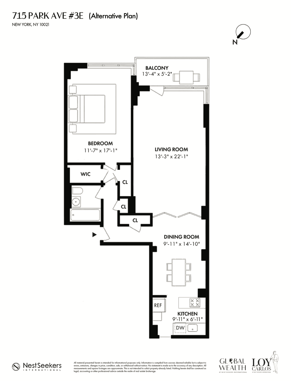 715 Park Avenue 3-E Upper East Side New York NY 10021