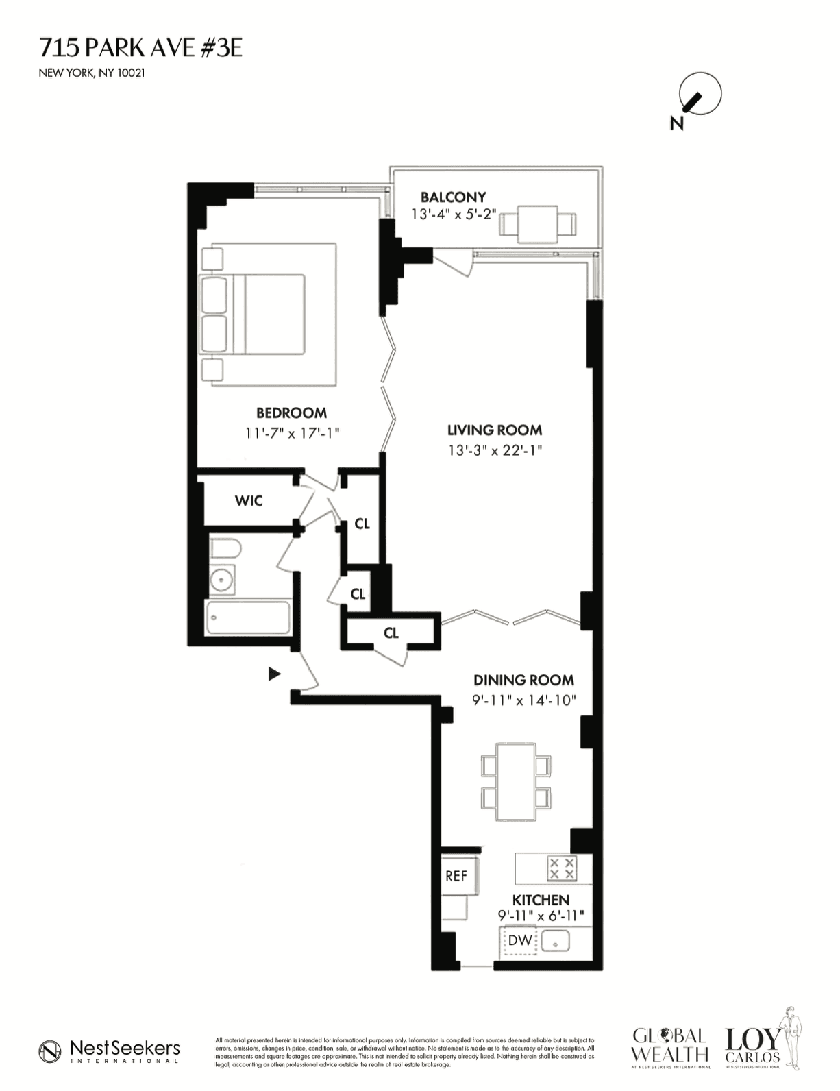 715 Park Avenue 3-E Upper East Side New York NY 10021