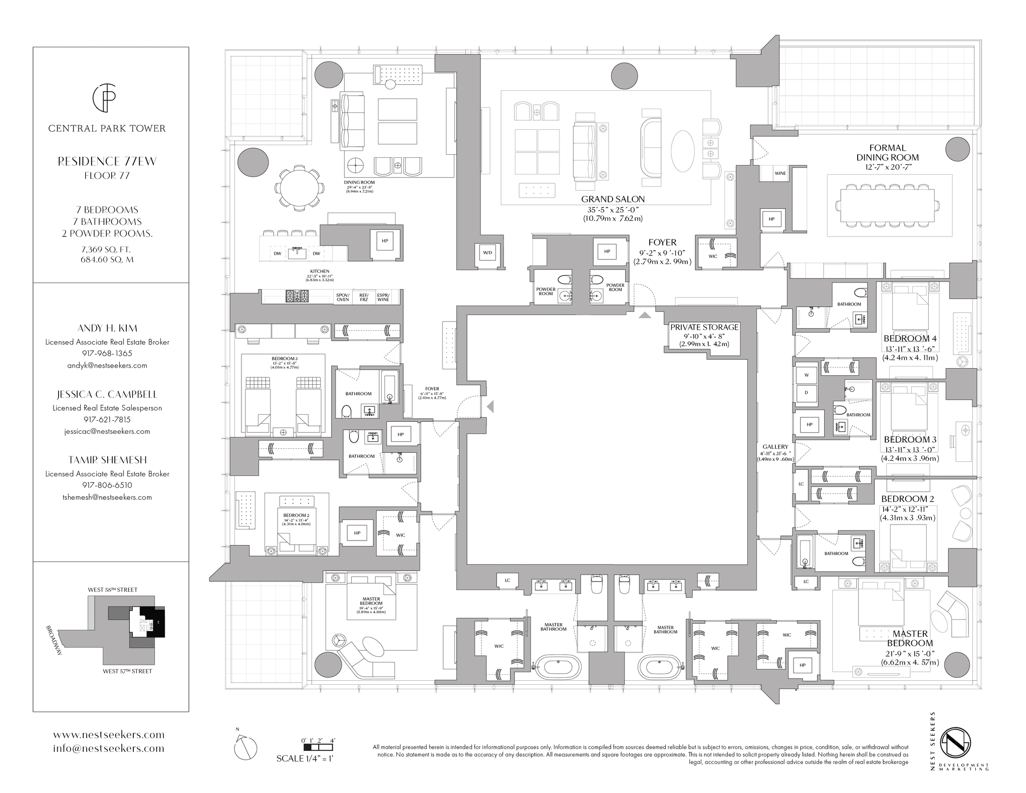 217 West 57th Street 77-EW Midtown West New York NY 10019