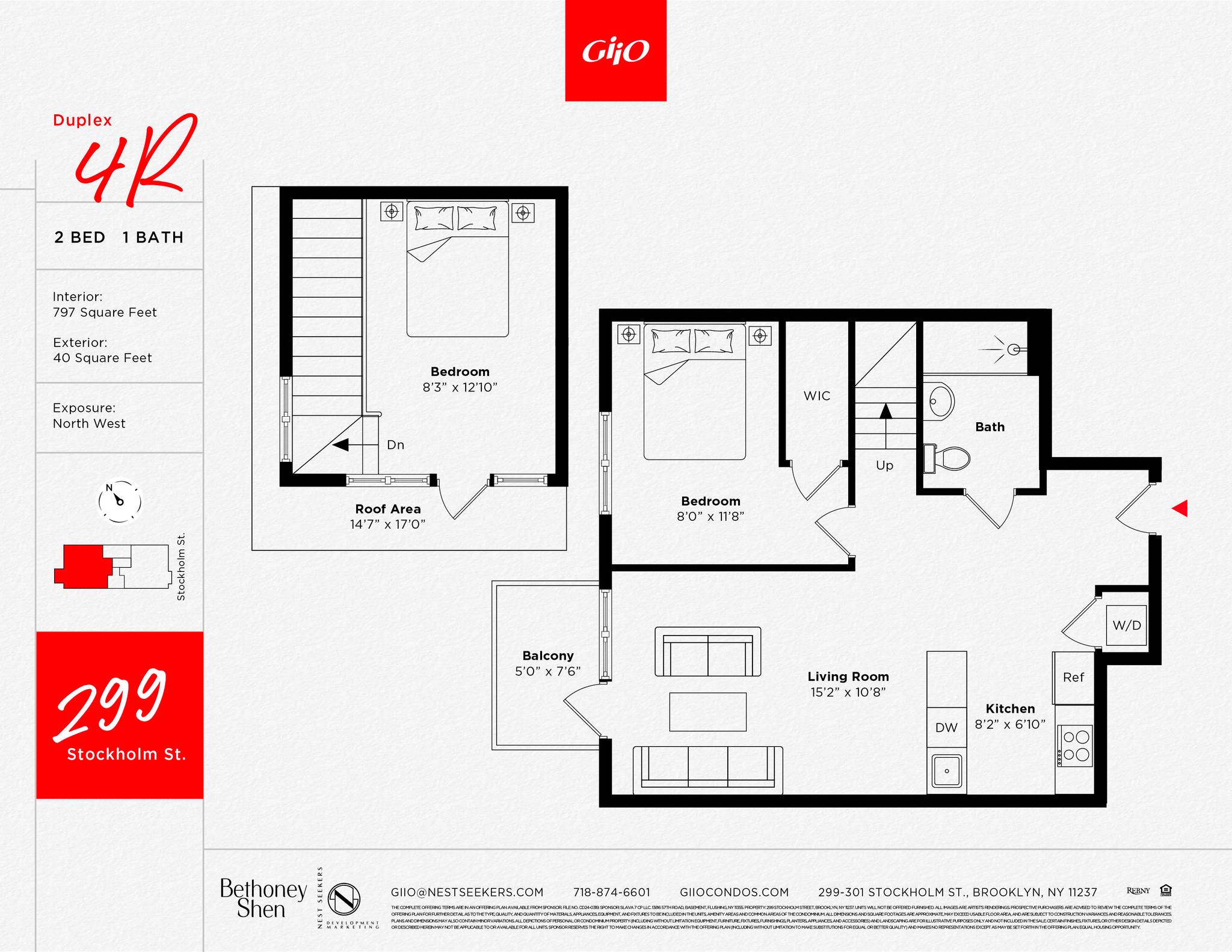 299 Stockholm Street 4-B Bushwick Brooklyn NY 11237