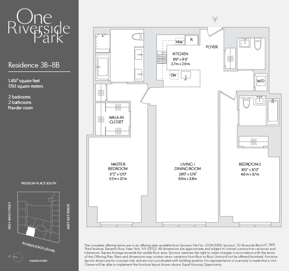 50 Riverside Blvd. 5-B Lincoln Square New York NY 10069
