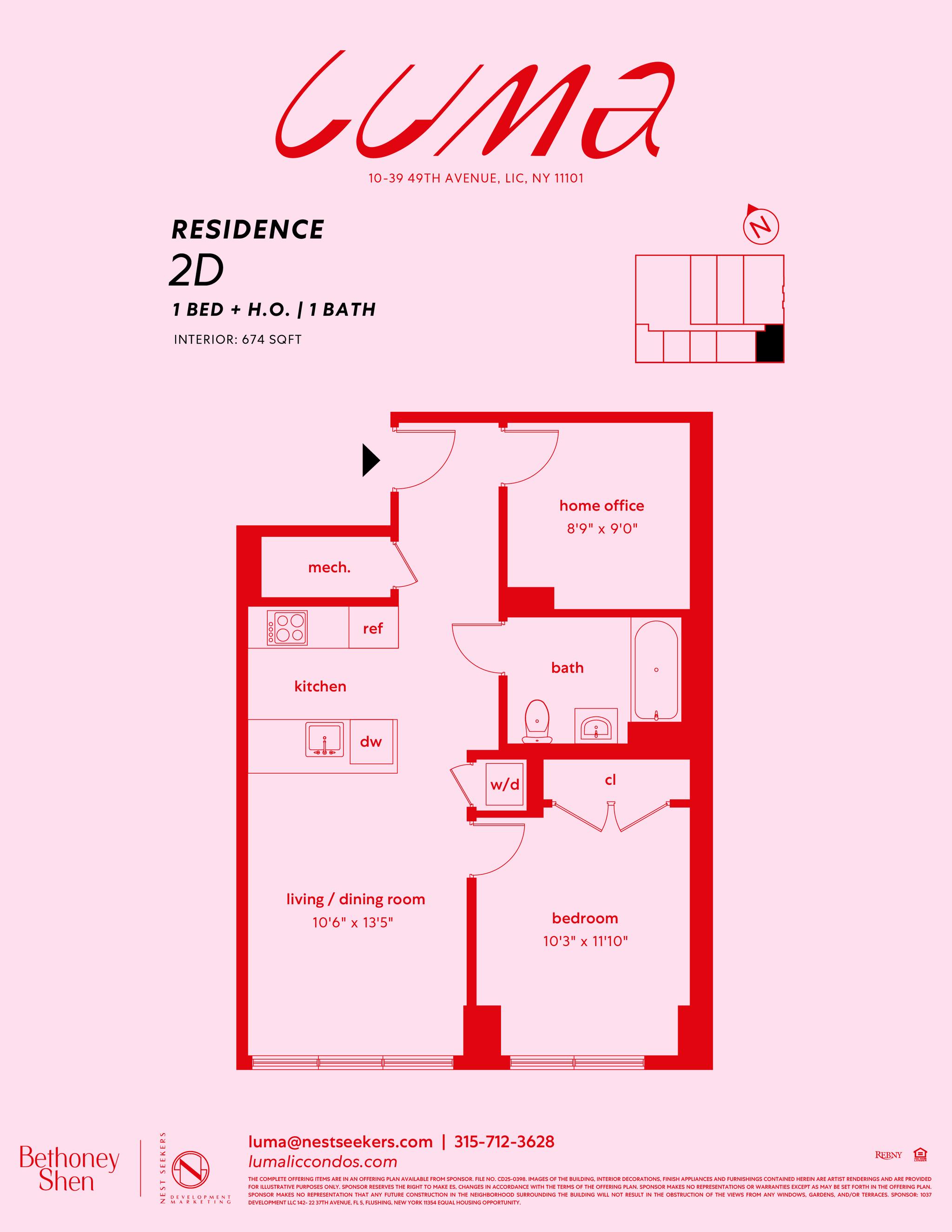 10-39 49th Avenue 2-D Long Island City Queens NY 11101