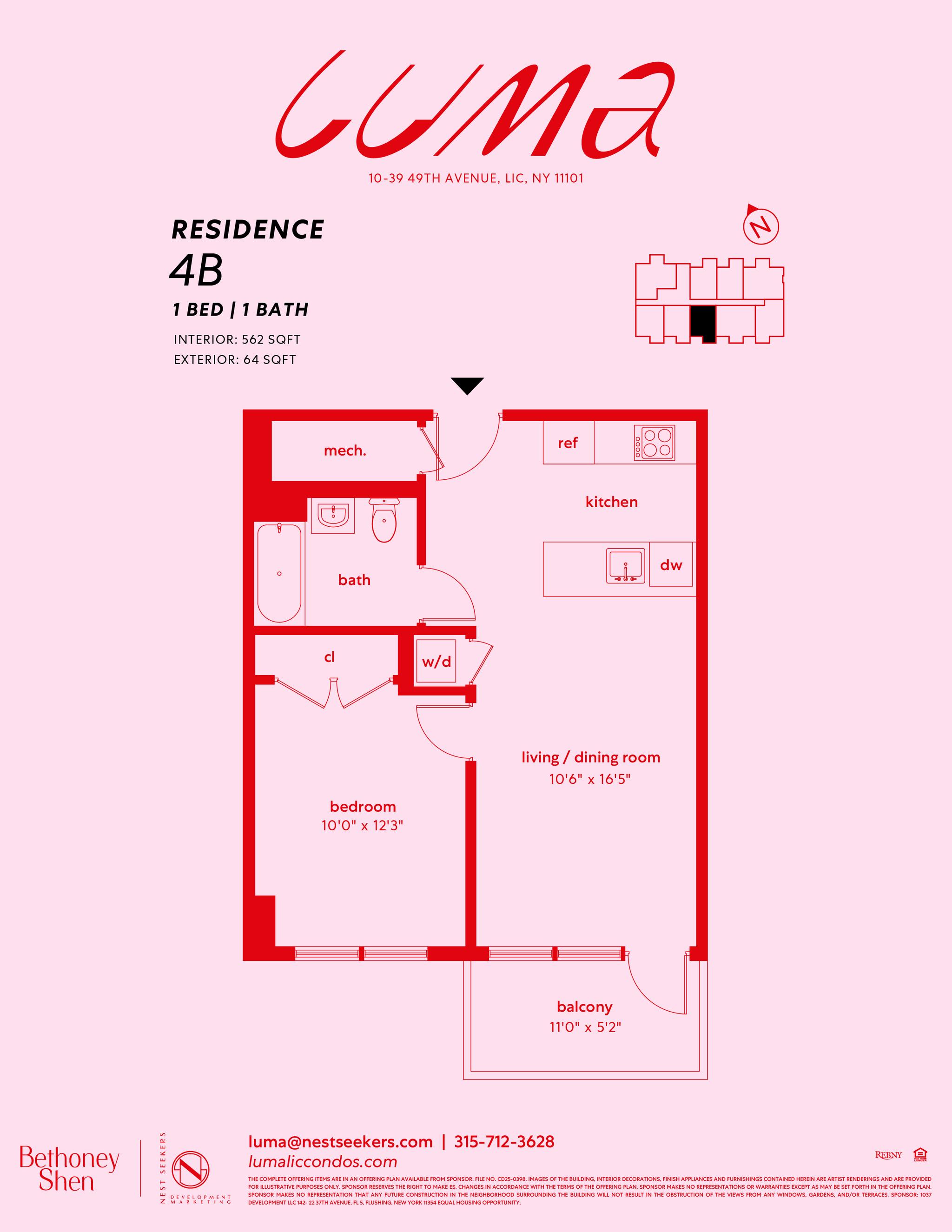 10-39 49th Avenue 4-B Long Island City Queens NY 11101