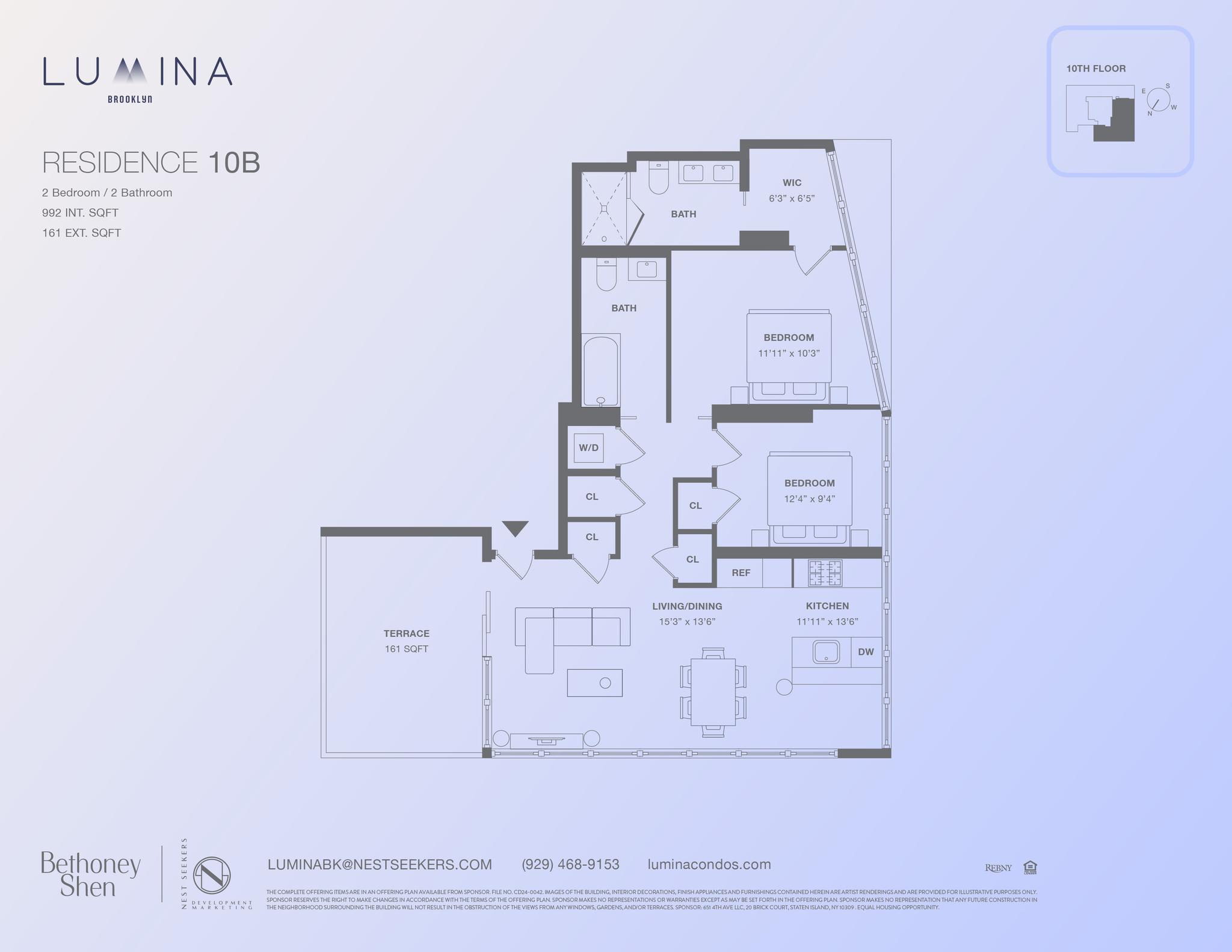 179 20th Street 10-B Greenwood Heights Brooklyn NY 11232