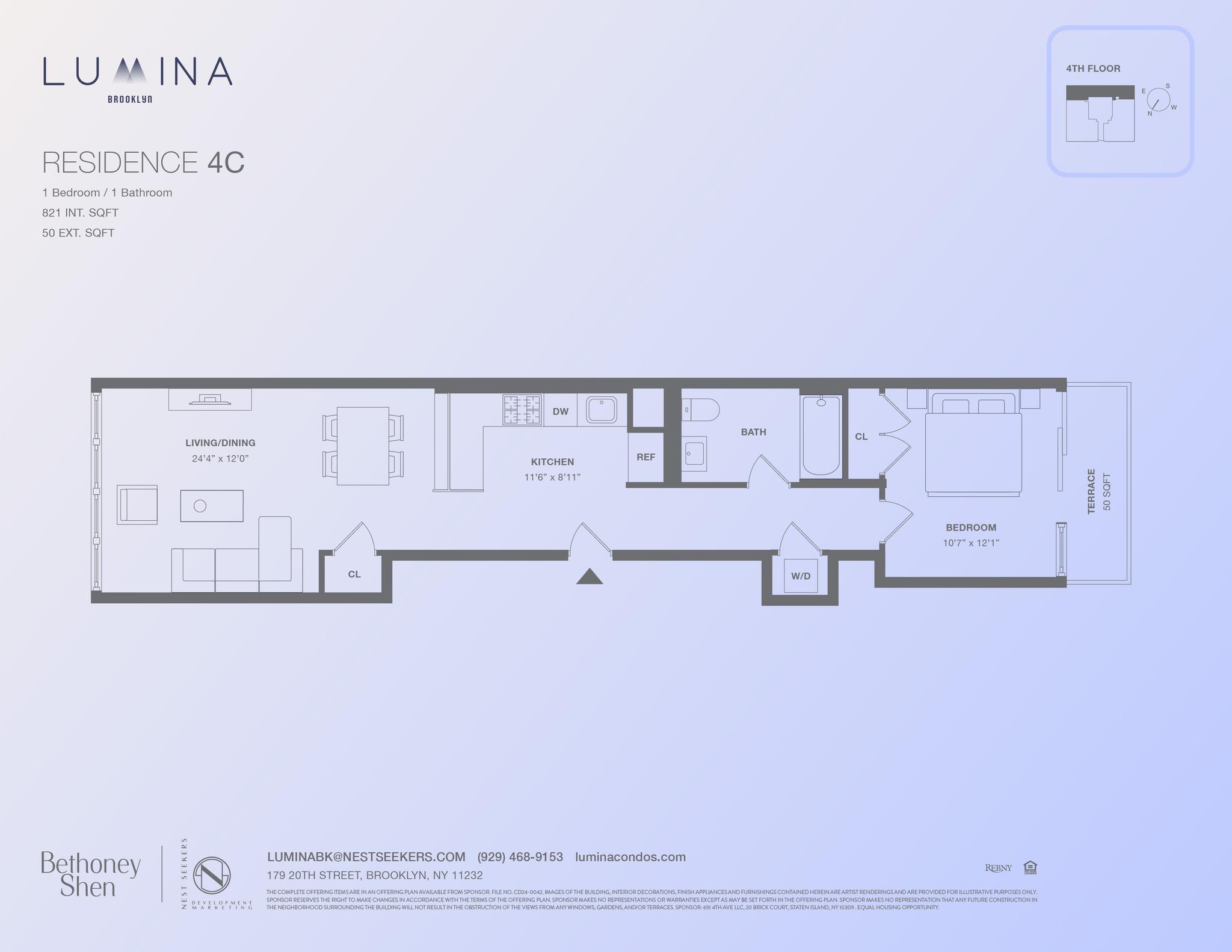 179 20th Street 4-C Greenwood Heights Brooklyn NY 11232