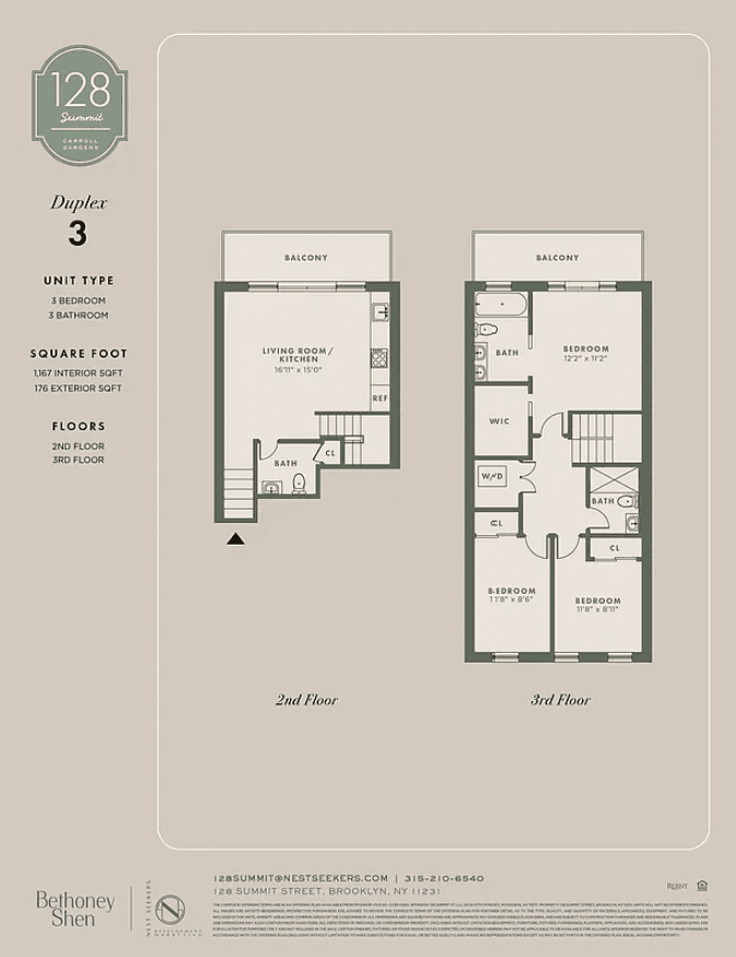 128 Summit Street 3 Carroll Gardens Brooklyn NY 11231