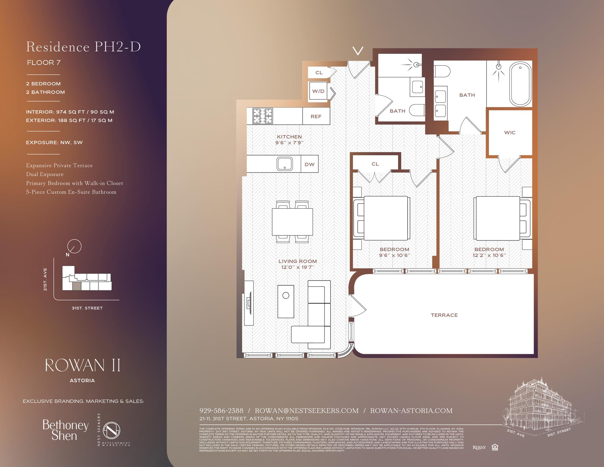 21-11 31st Street PH-2D Steinway-Ditmars Queens NY 11105