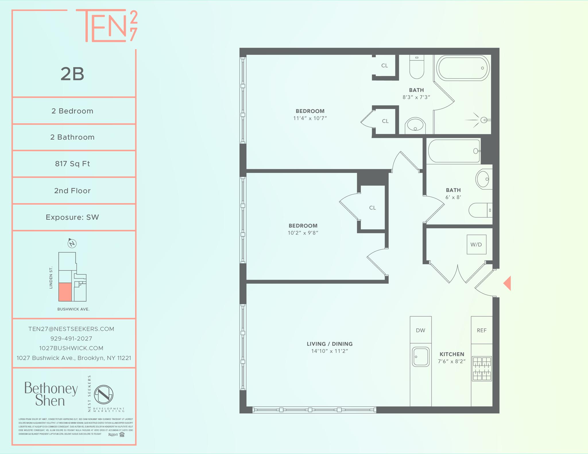 1027 Bushwick Avenue 2-B Bushwick Brooklyn NY 11221