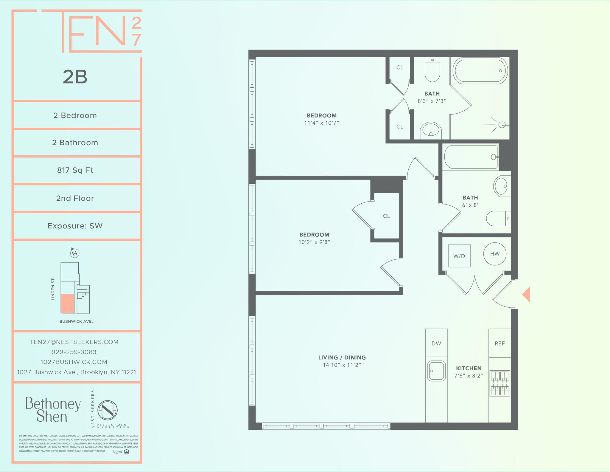 1027 Bushwick Avenue 2-B Bushwick Brooklyn NY 11221