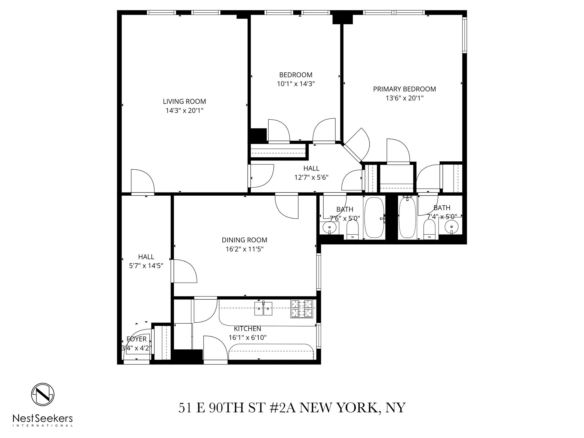 51 East 90th Street 2-A Carnegie Hill New York NY 10128