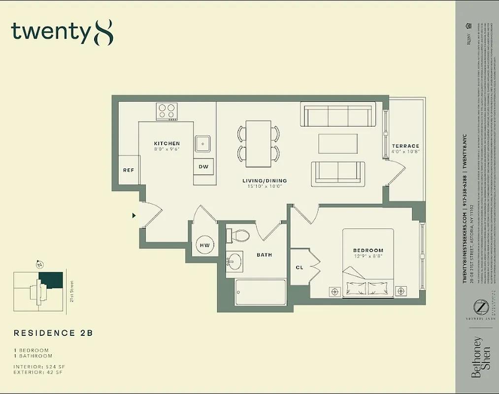28-08 21st Street 2-B Astoria Queens NY 11102
