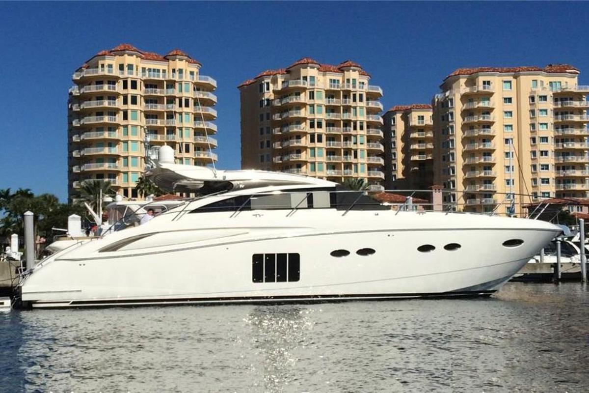2012 Princess V62 - Dominion - Profile