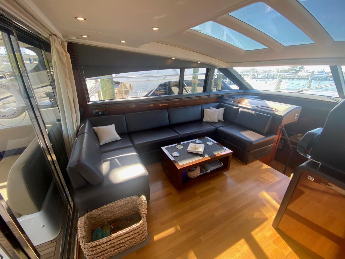 2012 Princess V62 - Dominion - Salon