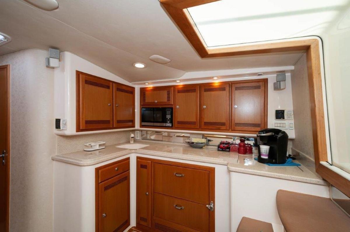 2007 Cabo 45 Express  Galley