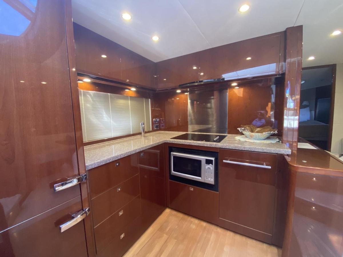 2012 Princess V62 - Dominion - Lower Galley