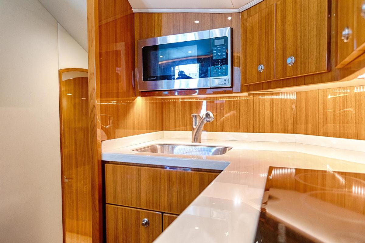 2018 Viking 44 Convertible Galley 2