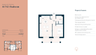 Lustica Bay - 1 Bed Flat for Sale - Floorplan 2