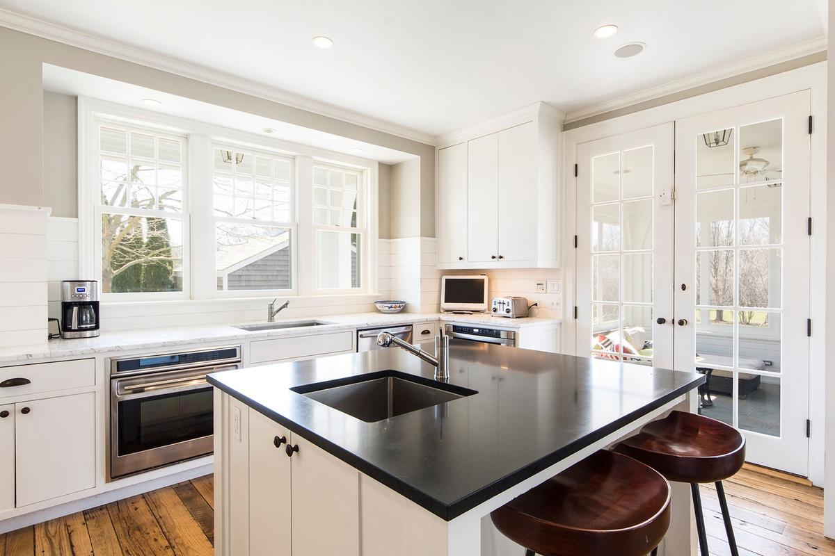 Kitchen with access to Sun-room