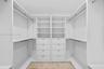 New walk in closet.