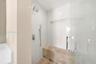 New shower.
