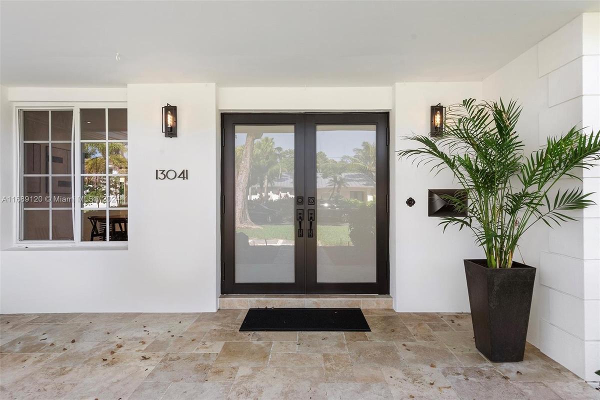 Beautiful, grand, and convenient main entrance with covered foyer.