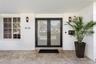Beautiful, grand, and convenient main entrance with covered foyer.