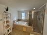Master bath with shower & jacuzzi