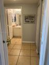 Pocket door to 2nd bedroom wing