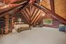 Very large second floor bedroom with reading nook, beautiful views and private bath.