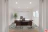 Virtually staged photo of room