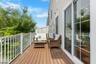 Large outdoor deck