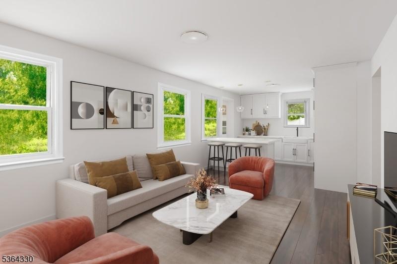 Rendering FR and kitchen