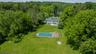Drone shot of property